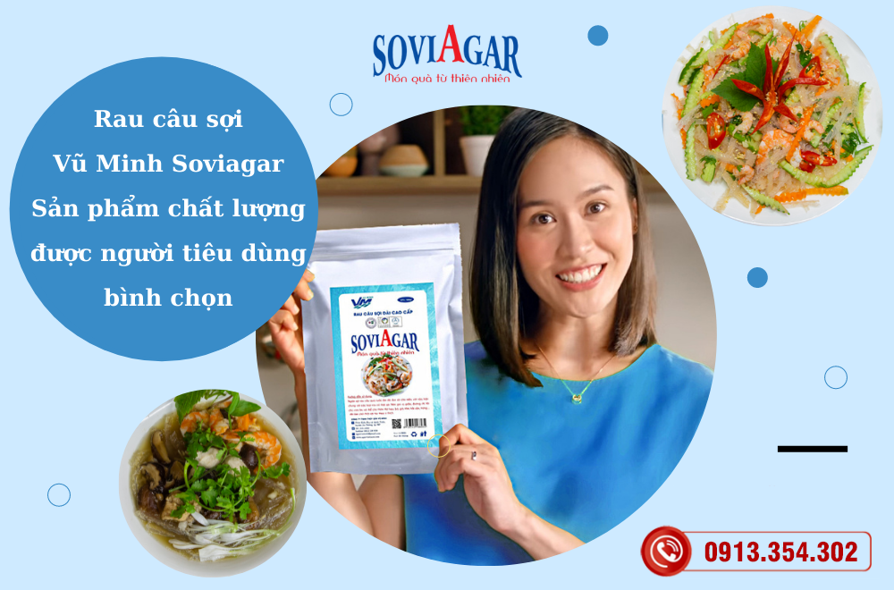 Rau Câu Sợi Vũ Minh Soviagar – Đặc Sản Hải Phòng, Tinh Hoa Ẩm Thực